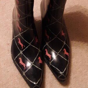 Bit and Bridle  Rain boots